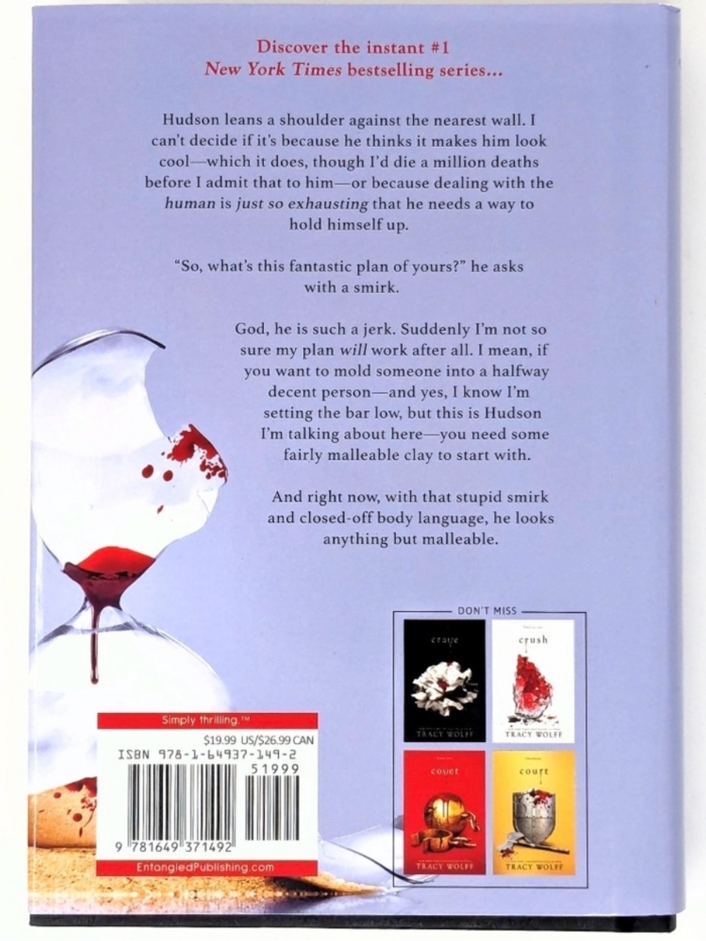 CRAVE Tracy Wolff Hardcover Book Set Crave, Crush, Covet, Court, Charm, Cherish - Picture 10 of 13